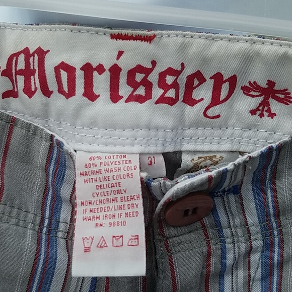MORISSEY Striped Shorts - Picture 2 of 3